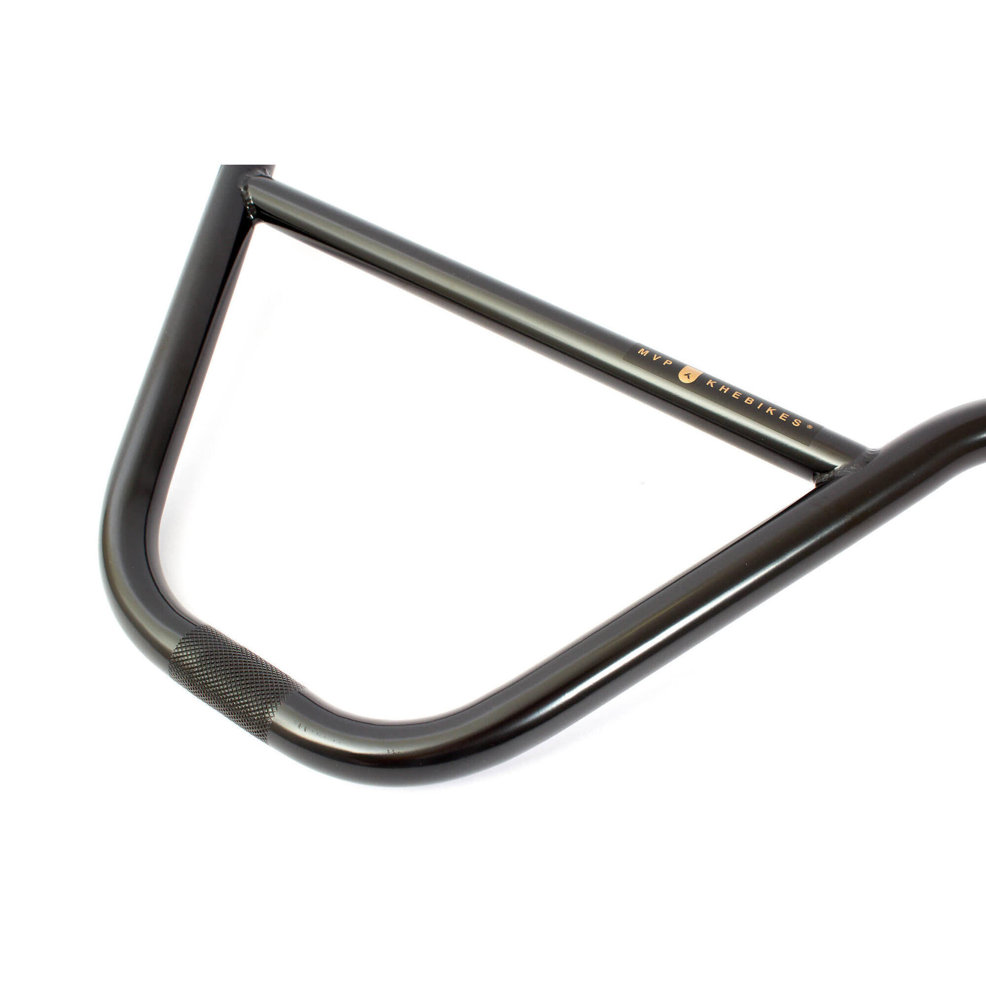 MVP BMX HANDLEBARS BLACK 9", BLACK KHEBIKES