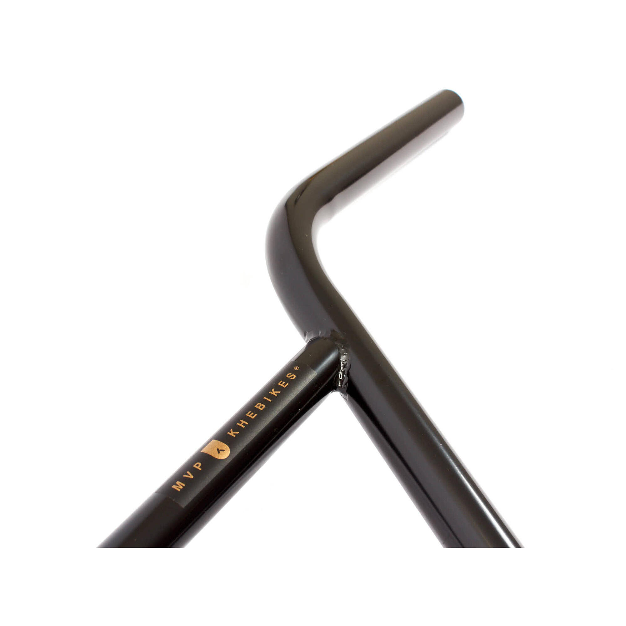 MVP BMX HANDLEBARS BLACK 9", BLACK KHEBIKES