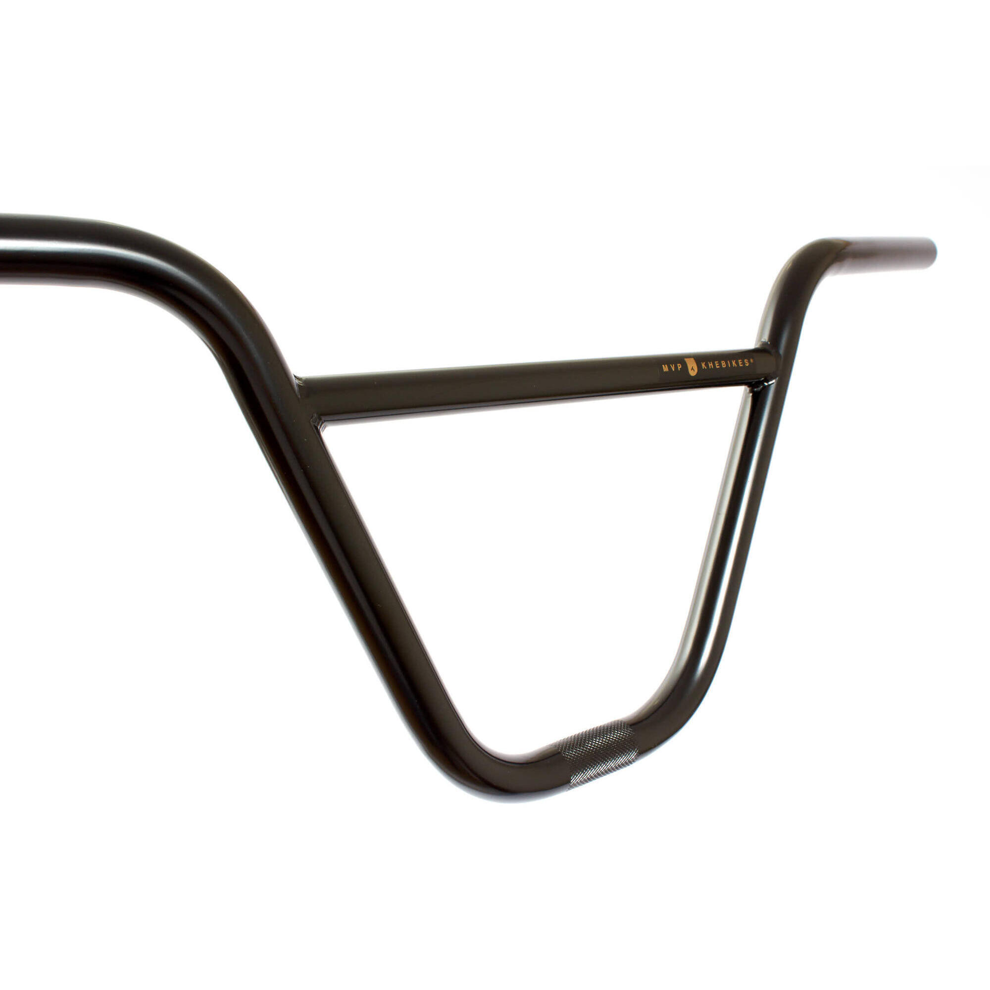 MVP BMX HANDLEBARS BLACK 9", BLACK KHEBIKES