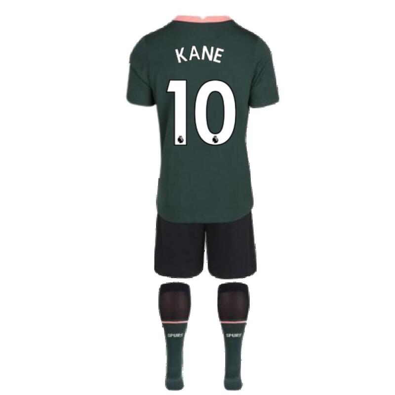 2020-2021 Tottenham Away Nike Little Boys Mini Kit (KANE 10)