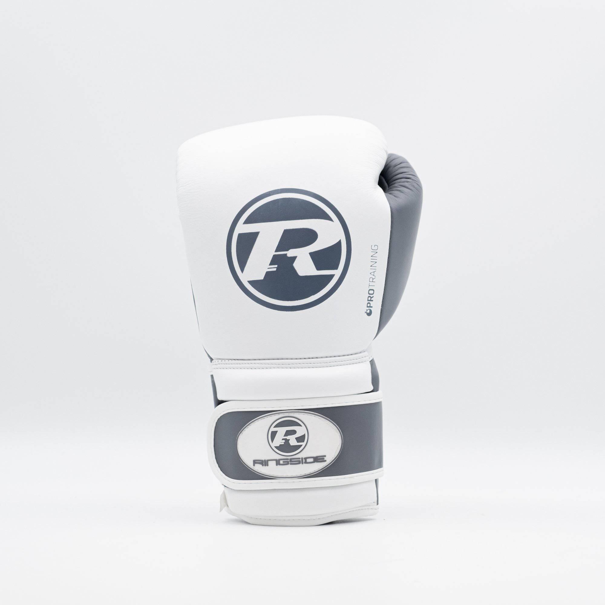 RINGSIDE BOXING Pro Training G2 Strap Glove - White / Slate
