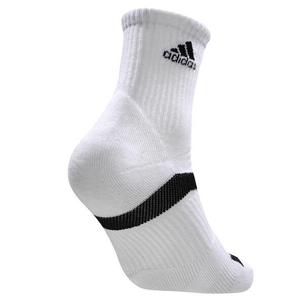 Wucht P5.1 Badminton Socks Mid Cut White/Black