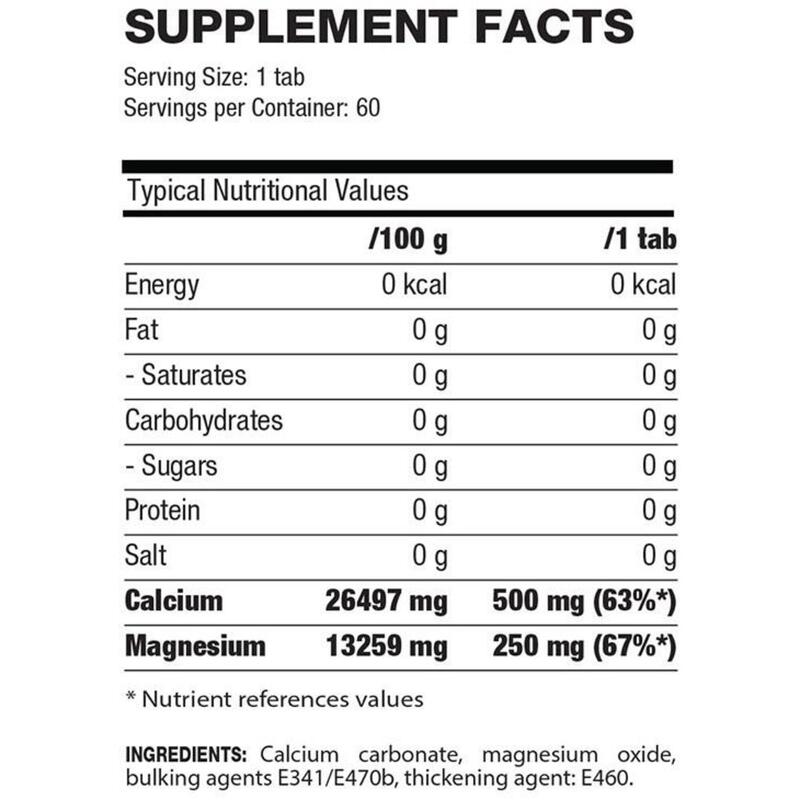 QNT Calcium en Magnesium - 60 tabs