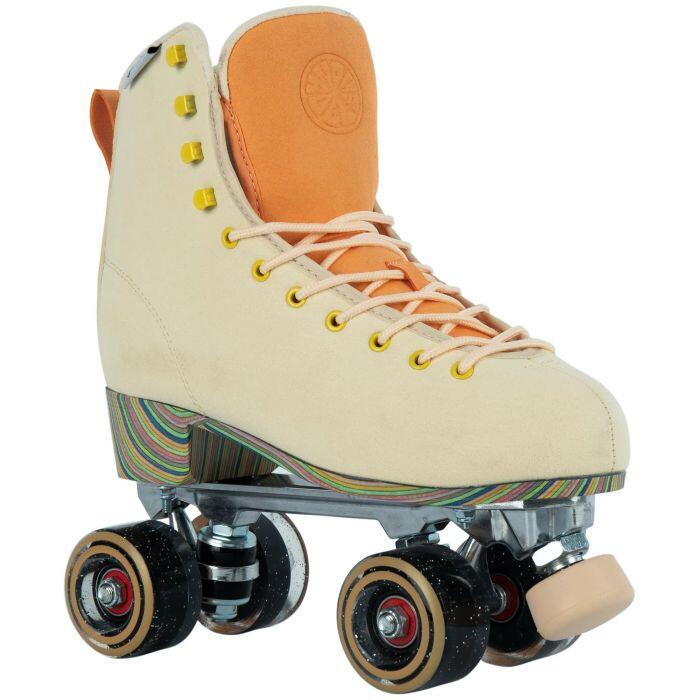 LMNADE Throwback Roller Skates - Sunrise Pastel Yellow 1/5