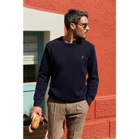 PULL NAVY HOMME
Laine mérinos et néoprène recyclé