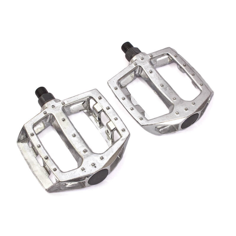 BMX PÉDALES ARGENT CHROME 1/2" CLATCH KHEBIKES