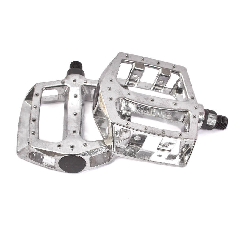 BMX PÉDALES ARGENT CHROME 1/2" CLATCH KHEBIKES