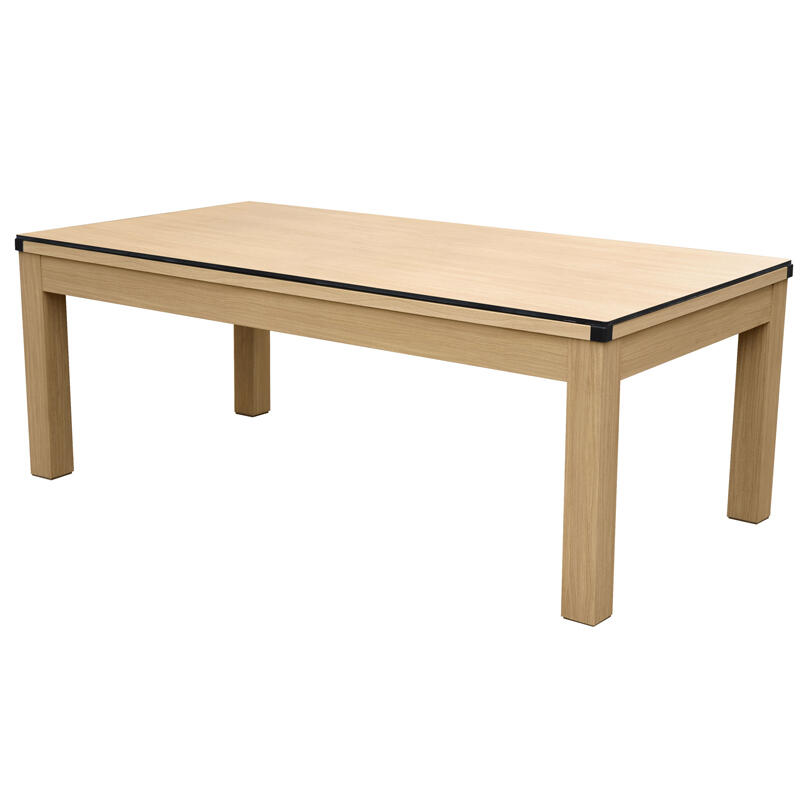 Table transformable Stan multi jeux 3 en 1 en bois de hêtre