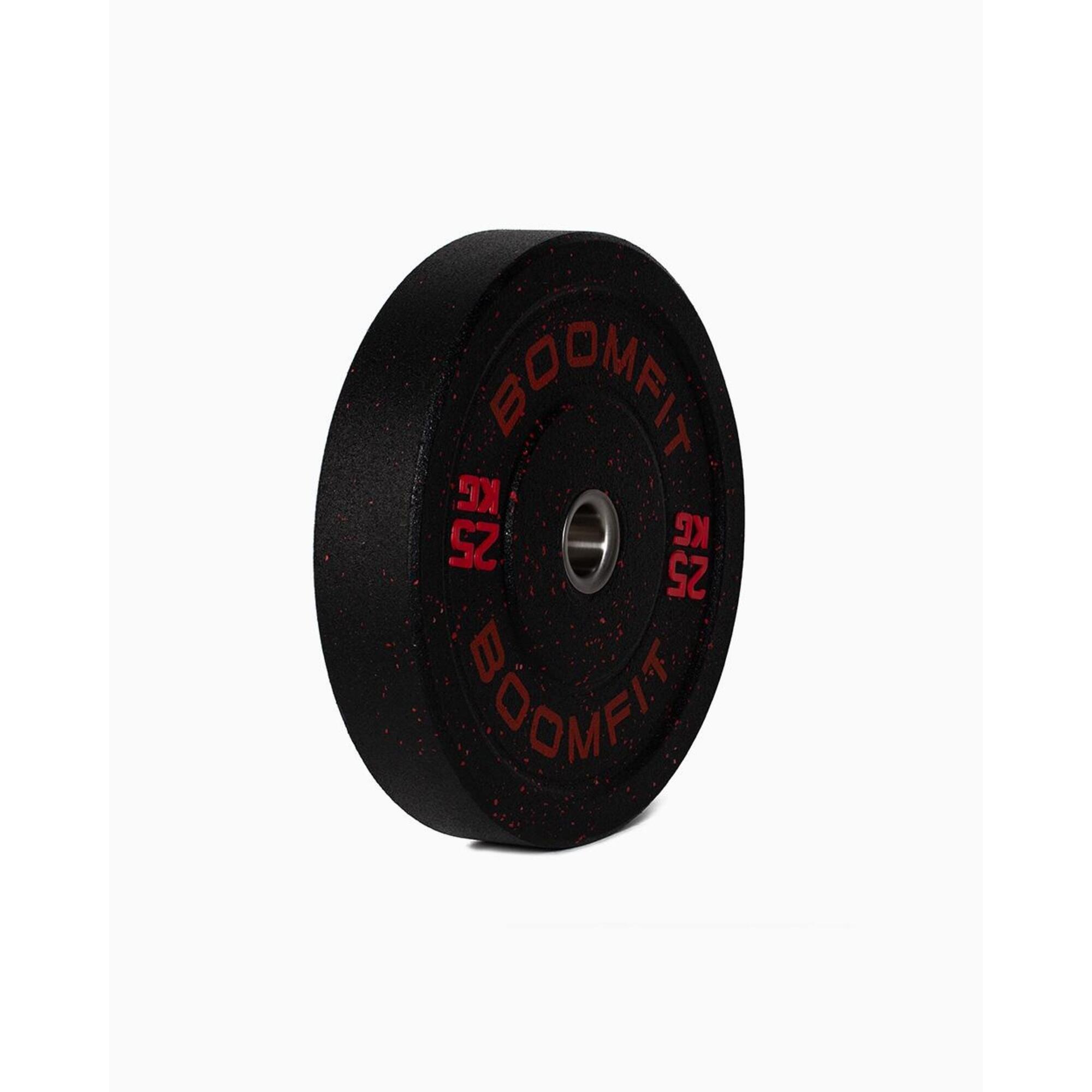 Boomfit - Disque Hi-temp 25kg - Boomfit - Poids De Musculation - Rouge - Taille Unique - Decathlon