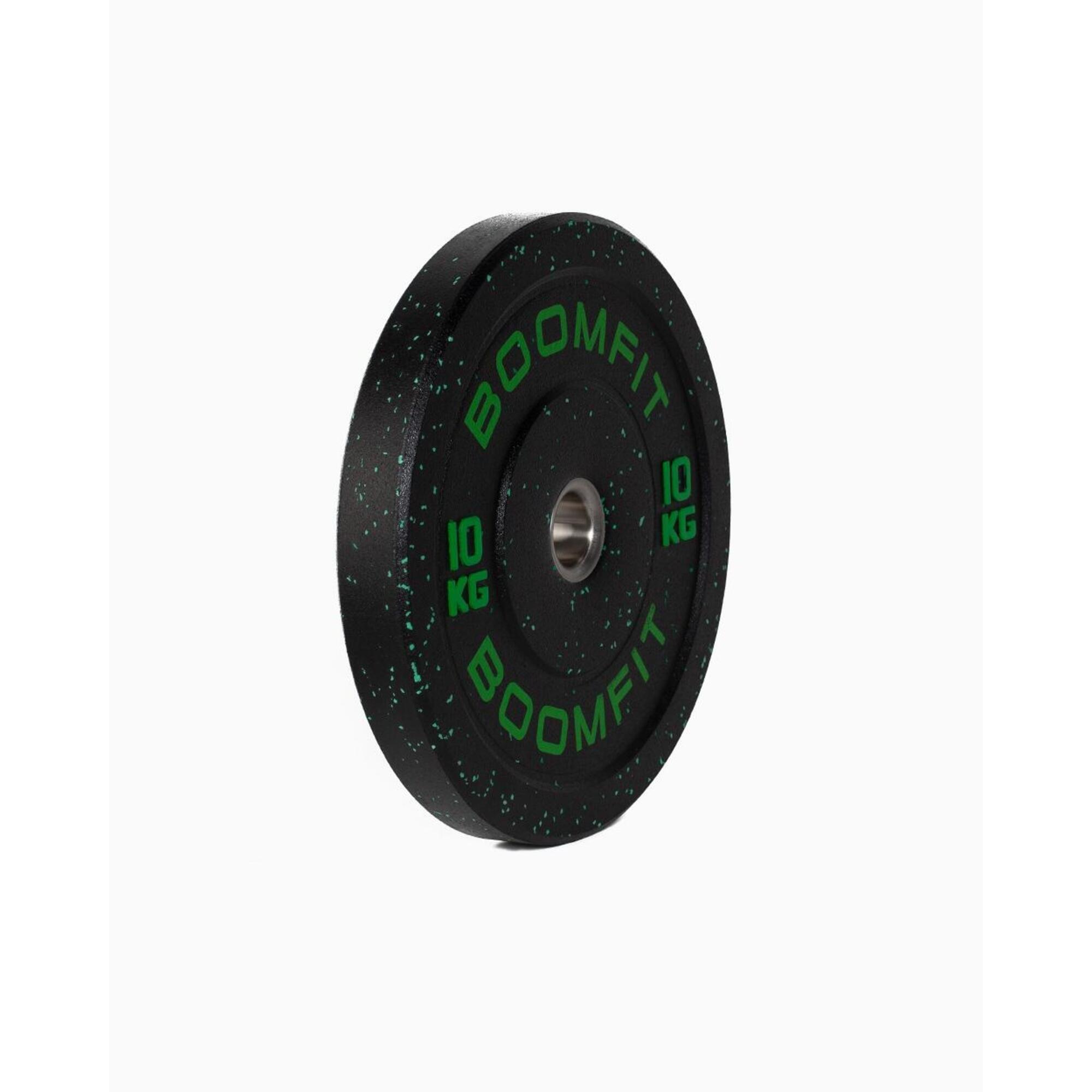 Boomfit - Disque Hi-temp 10kg - Boomfit - Poids De Musculation - Vert - Taille Unique - Decathlon