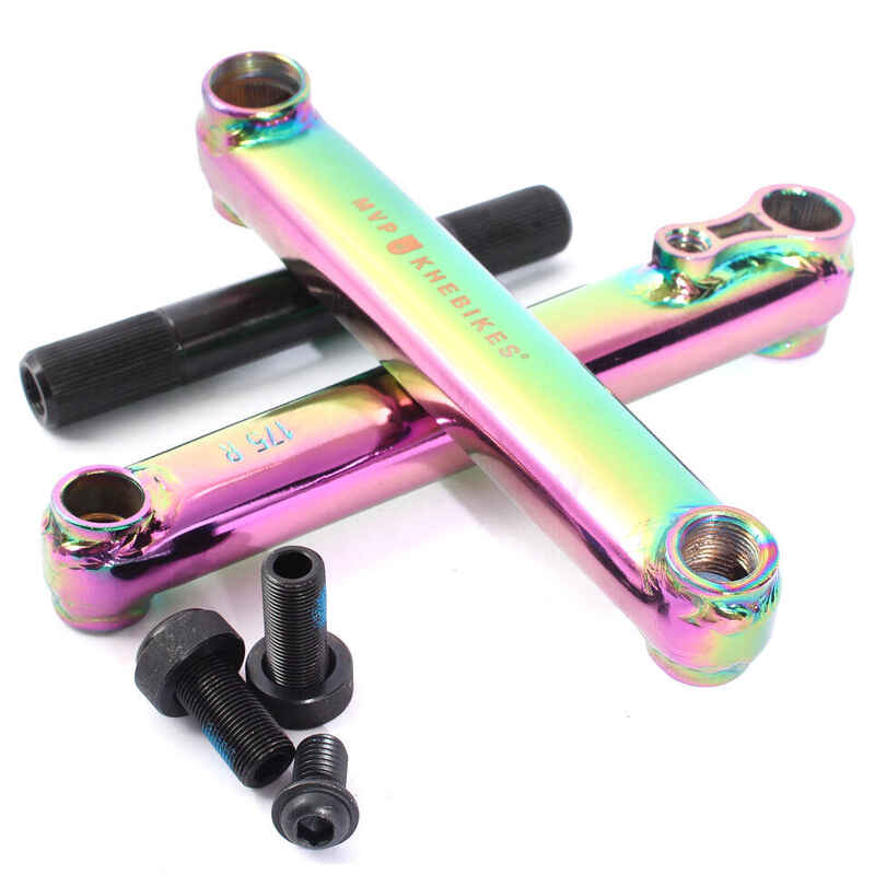 BMX KURBEL MVP V2 48T 175MM OIL SLICK KHEBIKES