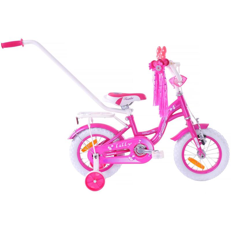 Rower dziecięcy 12 Lilly Fuzlu pink/ white