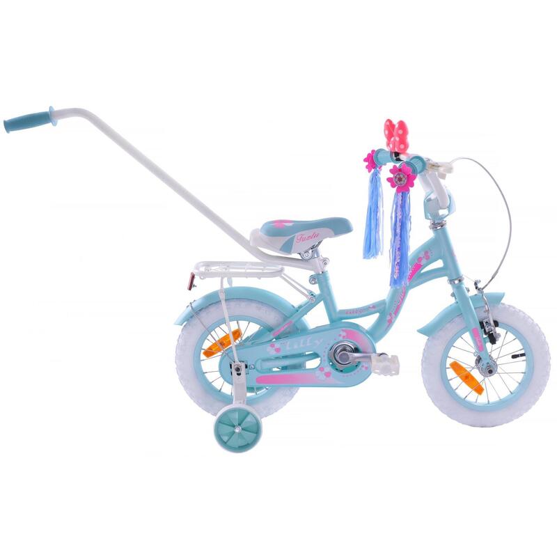 Rower dziecięcy 12 Lilly Fuzlu blue/pink matt