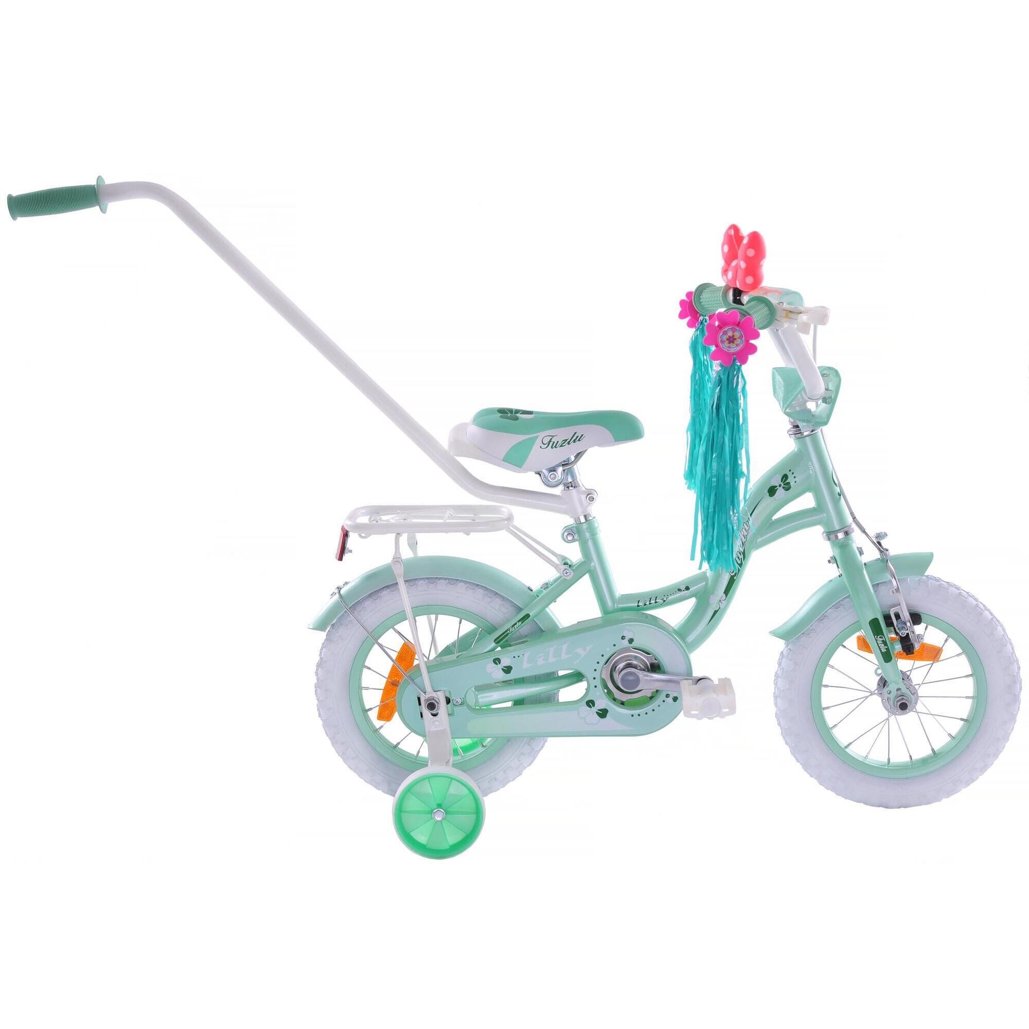 Rower dziecięcy 12 Lilly Fuzlu mint/white