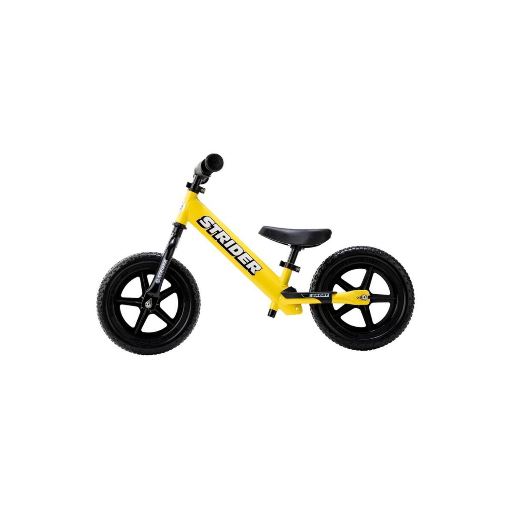 Sport Balance Bike Black STRIDER Decathlon