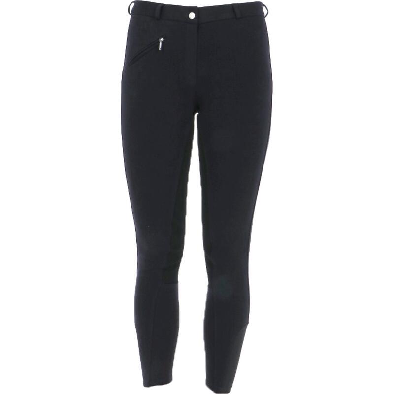 PFIFF - Pantalon d'équitation Femme Noir