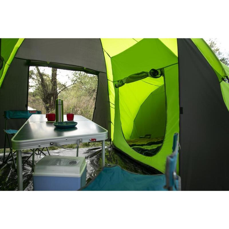 Tenda campeggio familiare Peme Bojan 6 persone con 2 camere