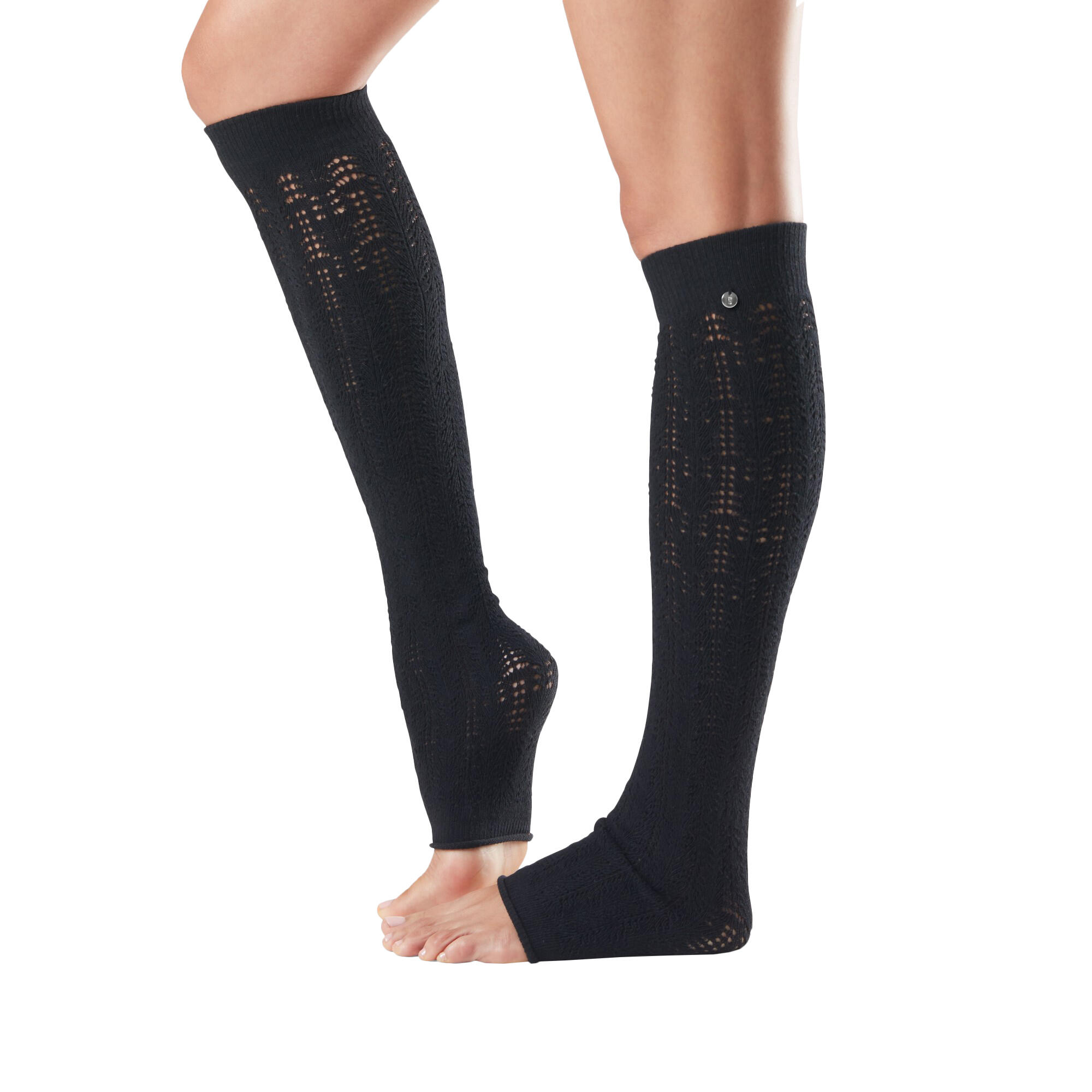 TOESOX Womens/Ladies Ava Dance Leg Warmers (Black)