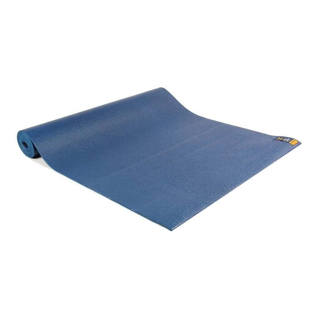 Warrior II Yoga Mat (Dark Blue) 1/2