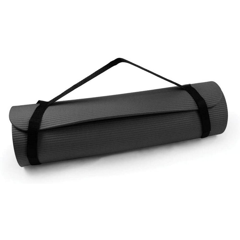 NBR Yoga Mat (Black) 2/4