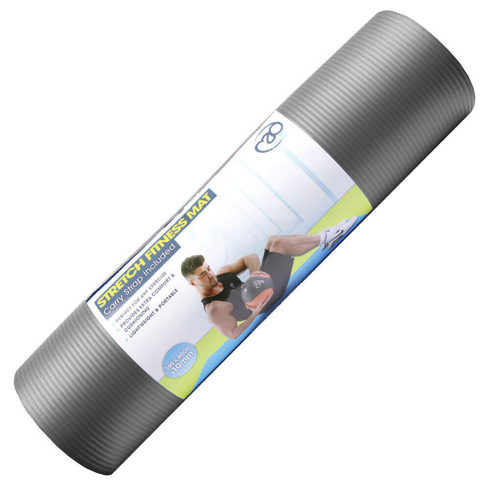 Stretch Fitness Yoga Mat (Grey) 2/3