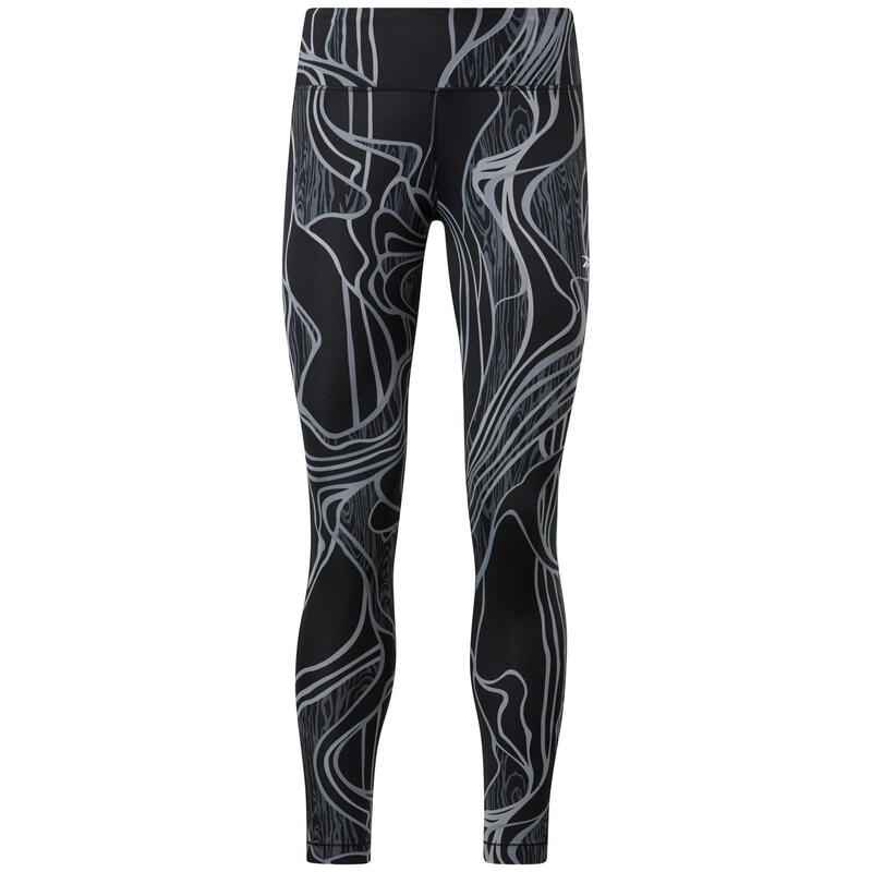 Dames legging Reebok Lux Perform Nature Grown Print Mid-Rise