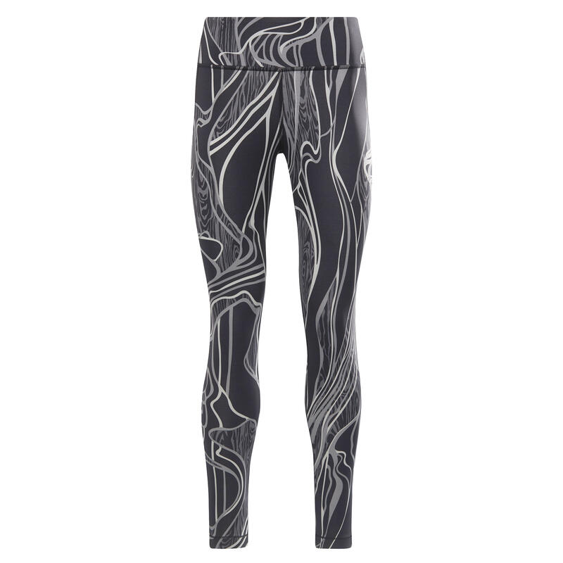 Dames legging Reebok Lux Perform Nature Grown Print Mid-Rise