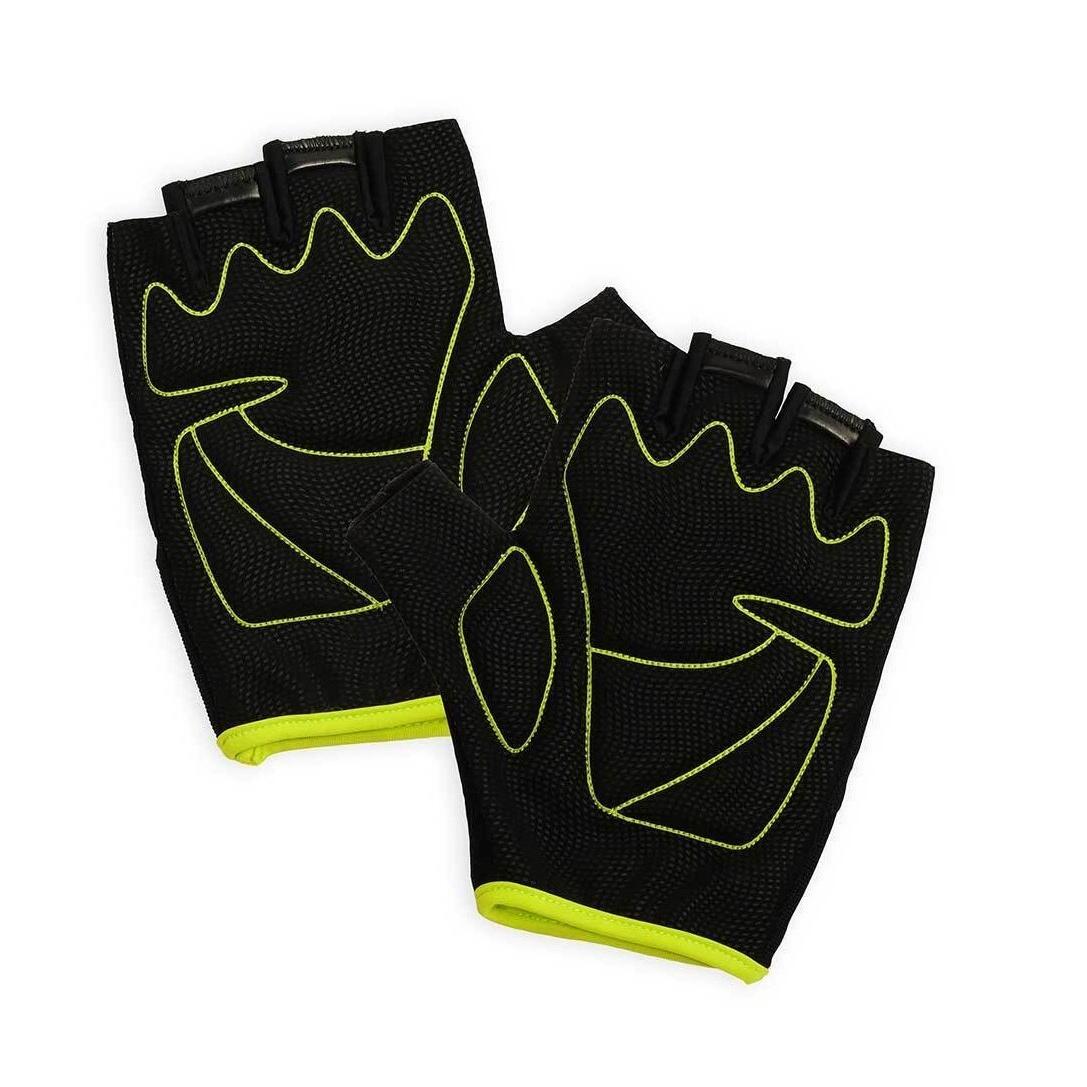 Mens Training Gloves (Black/Green) 4/4