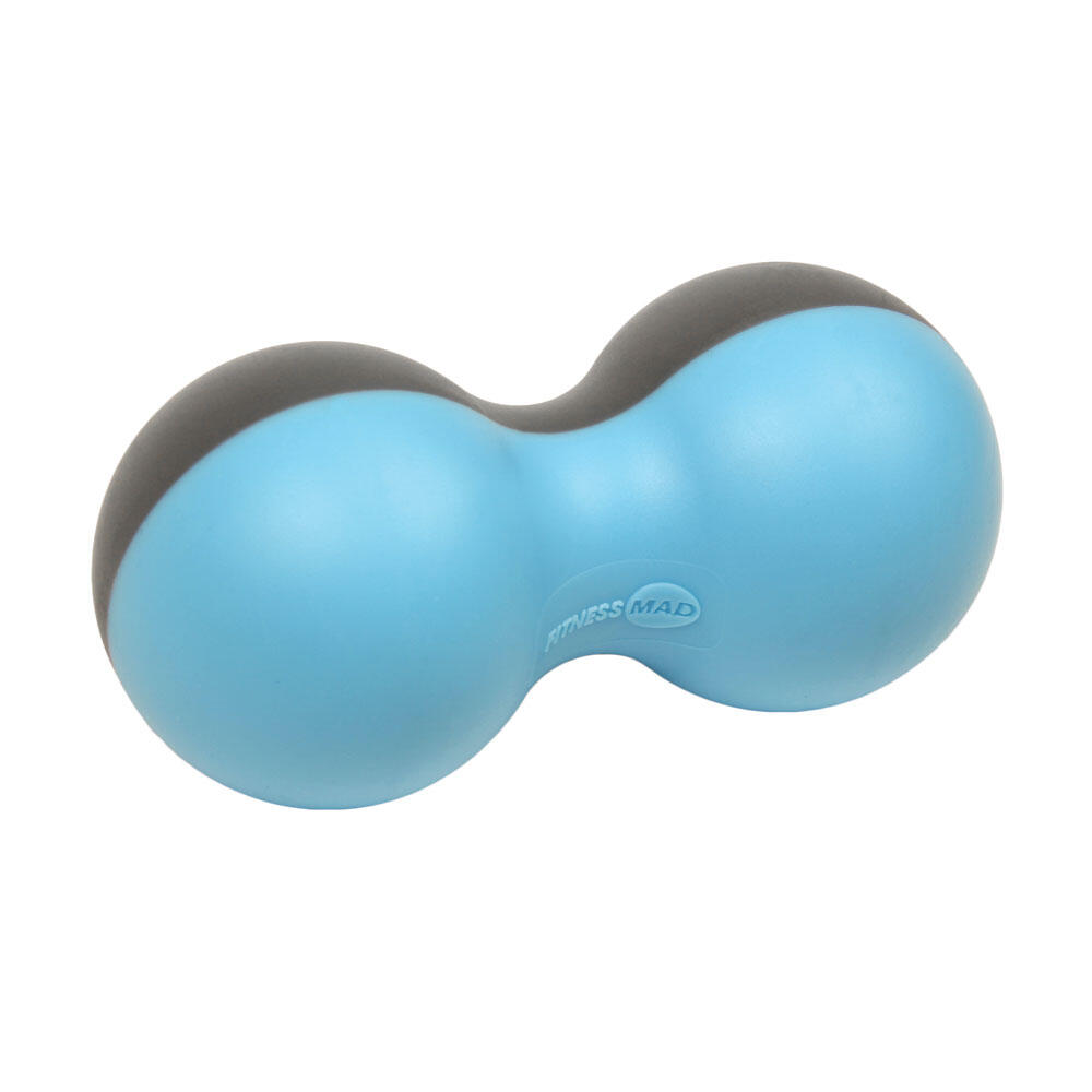 FITNESS-MAD Peanut Massage Ball (Blue/Grey)