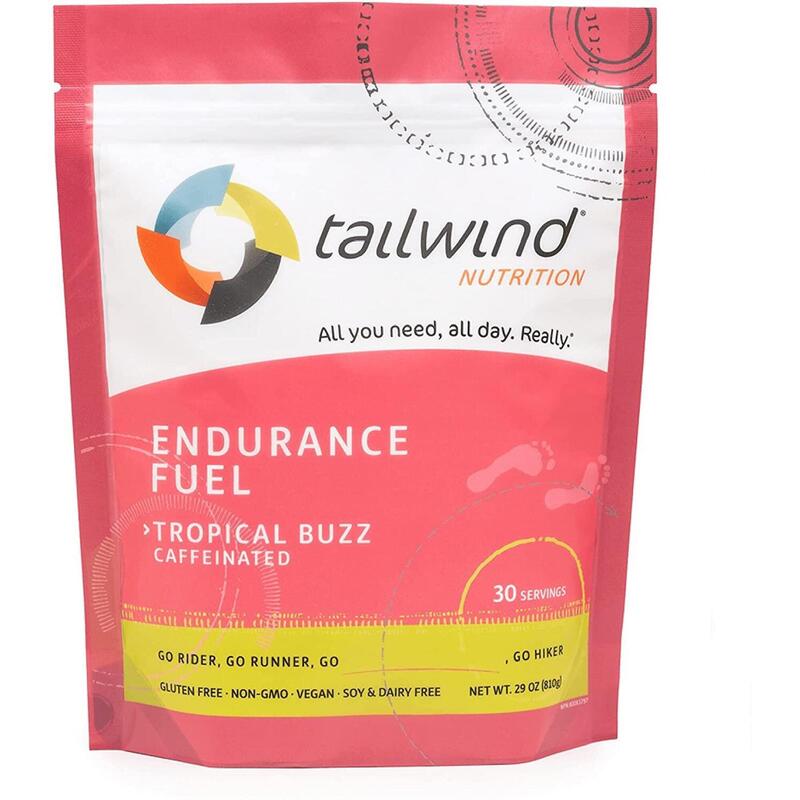 Tailwind 純天然持久性原料沖劑 (30份裝) 熱帶雜果味 | 含咖啡因
