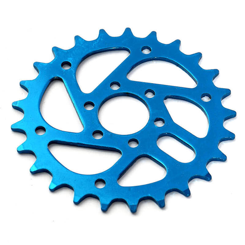 BMX BLUE MVP CHAINRING 25T KHEBIKES