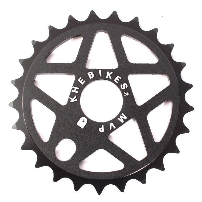 MVP BMX CHAINRING BLACK ALU 25T KHEBIKES