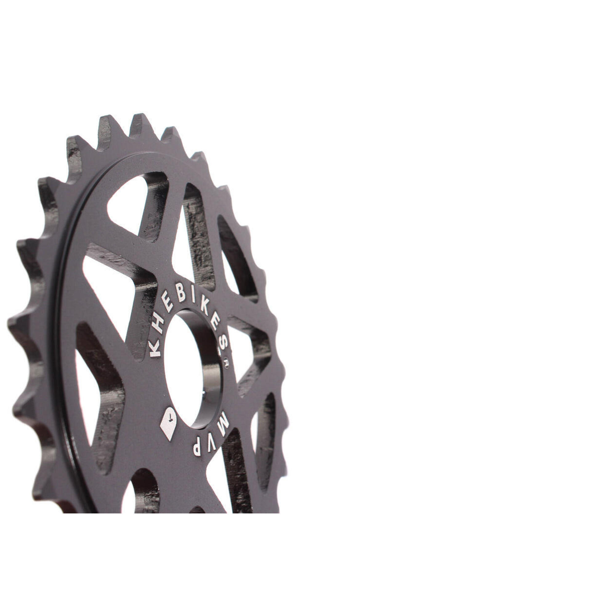 MVP BMX CHAINRING BLACK ALU 25T KHEBIKES