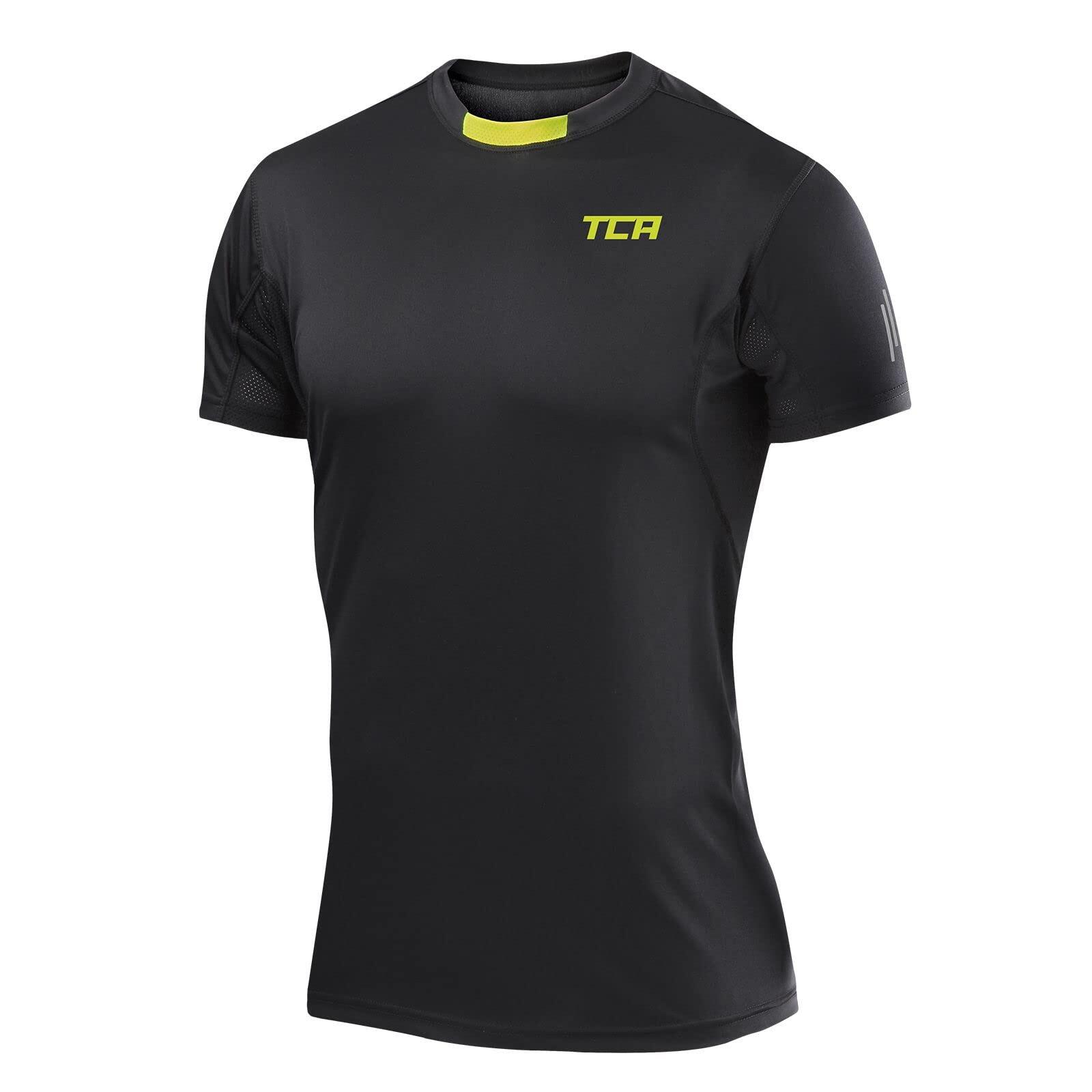 TCA Atomic Sportshirt Herren Kurzarm - Quickdry Funktions T-Shirt