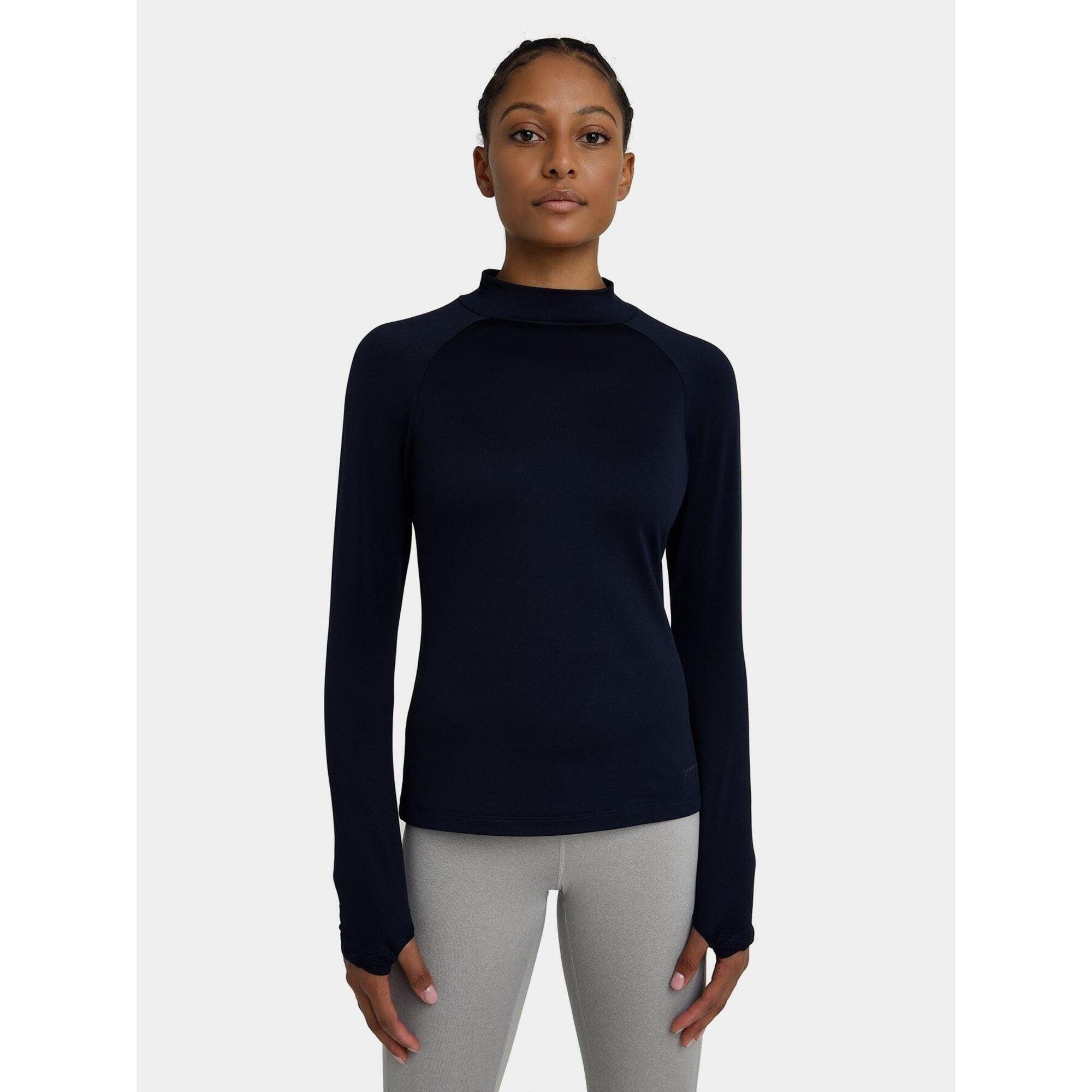 Women's SuperThermal Baselayer Long Sleeve Mock Neck Top 1/5