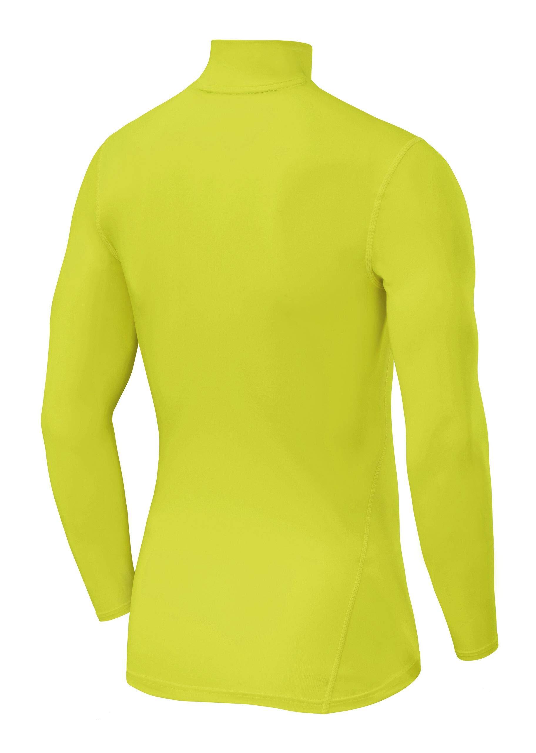 Boys' Pro Performance Baselayer Long Sleeve Mock Neck Top 2/5