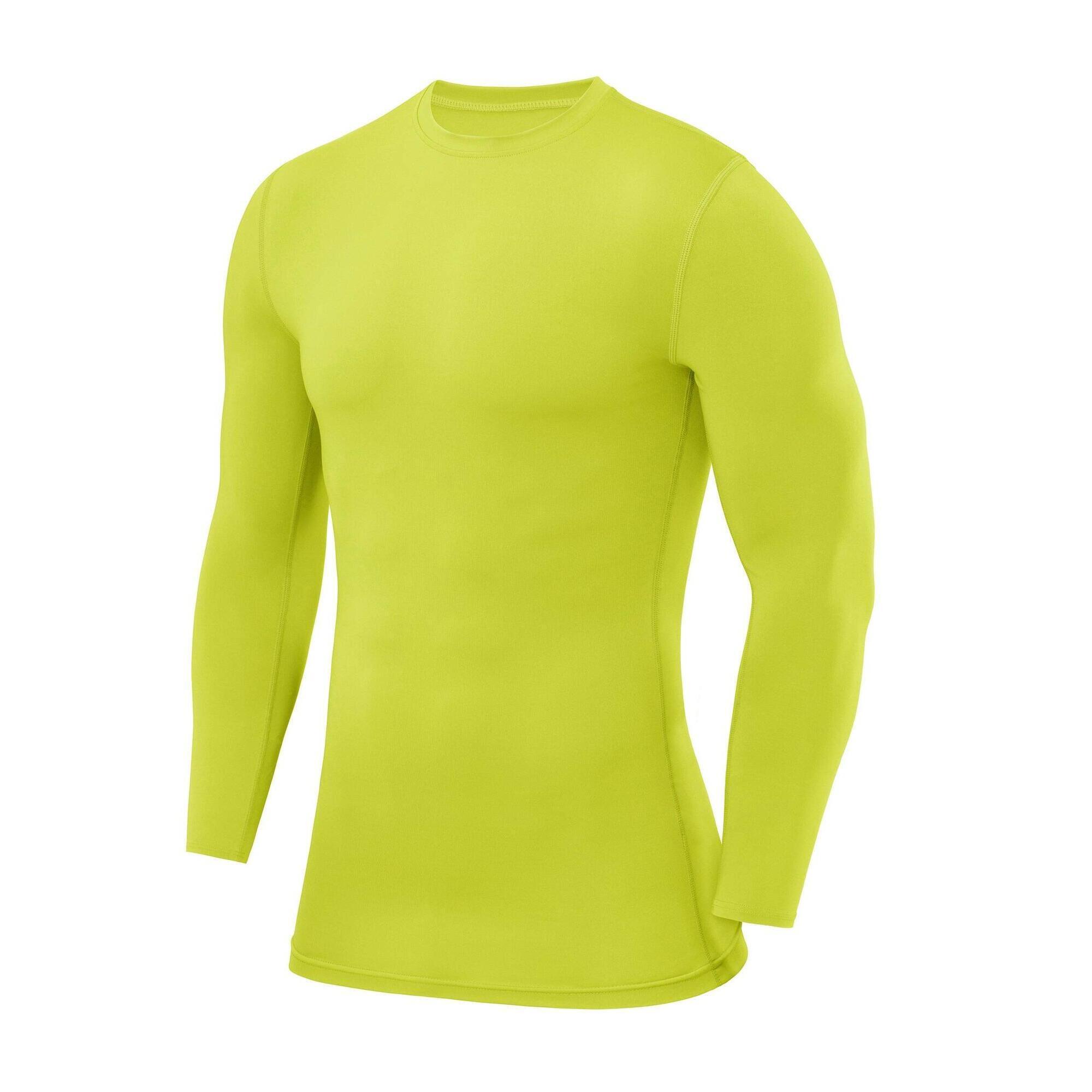 POWERLAYER Jungen Kompressionsshirt Langarm – atmungsaktive Basisschicht für jede Sportart
