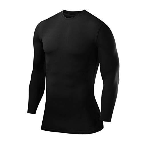 POWERLAYER Jungen Kompressionsshirt Langarm – atmungsaktive Basisschicht für jede Sportart