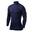 Top a maniche lunghe a collo alto da uomo Baselayer