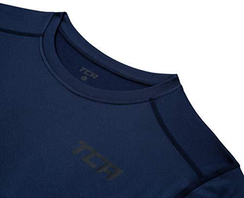 Boys' Super Thermal Compression Top - Navy Eclipse 3/5