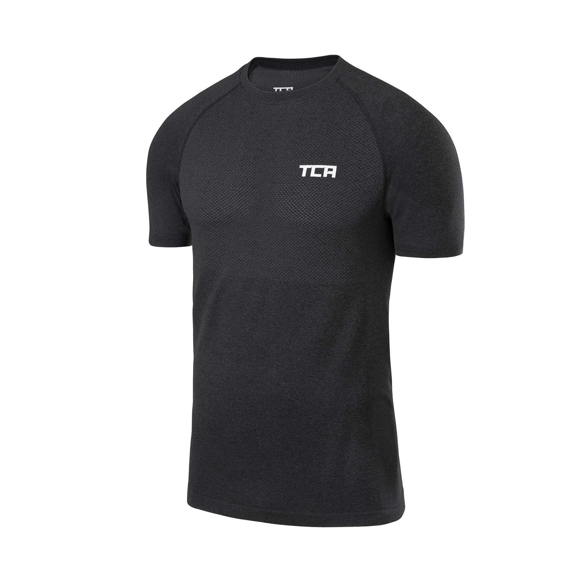 TCA Superknit Engineered Short Sleeve Top