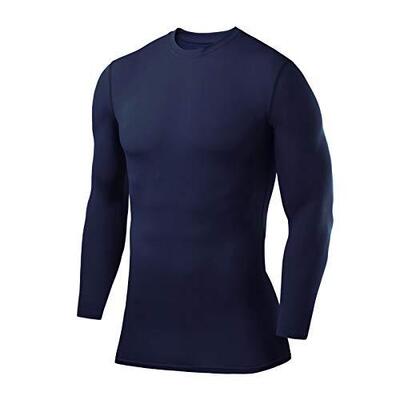 Maglia Base Layer a Compressione Bamino e Ragazzo a Manica Lunga