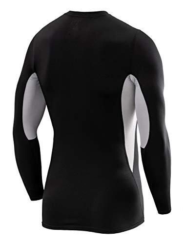 Boys' Super Thermal Compression Top - Black/Cool Grey 2/5