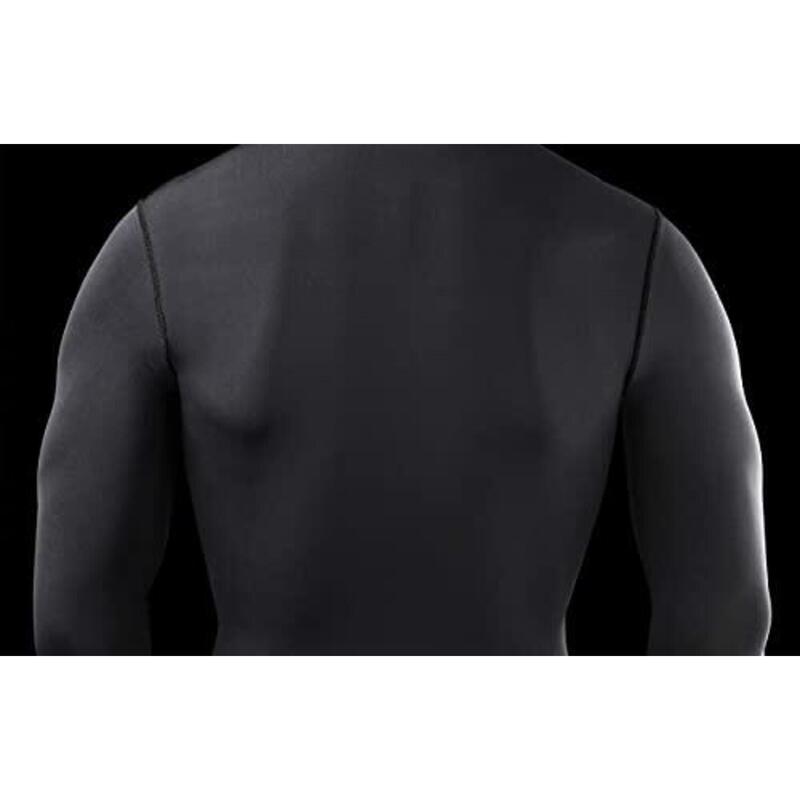 Top a maniche lunghe a collo alto da uomo Baselayer