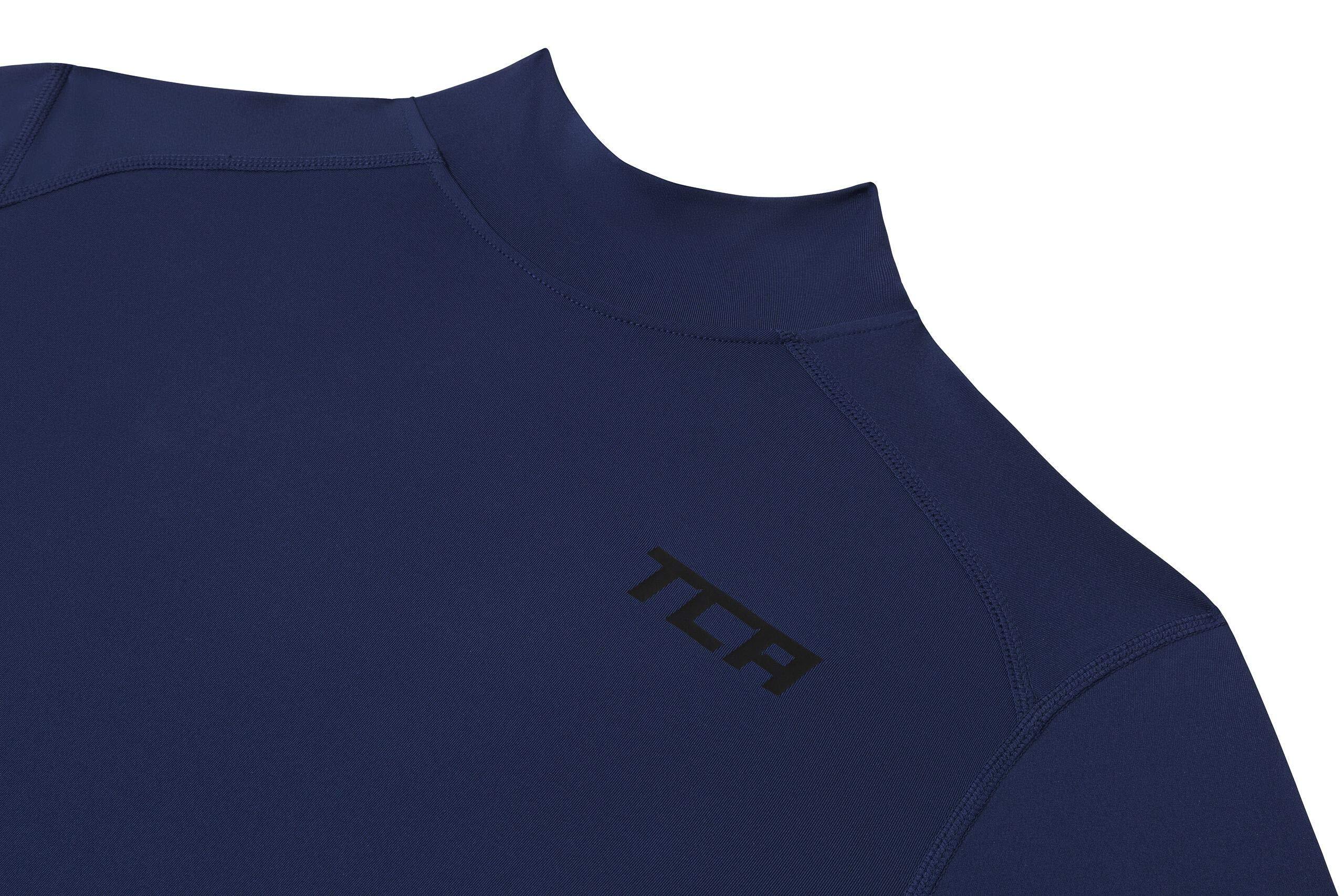 Boys' Pro Performance Baselayer Long Sleeve Mock Neck Top 3/5