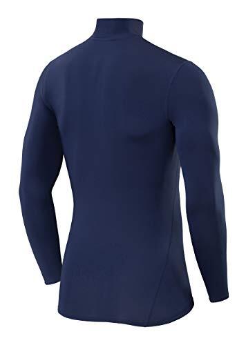 Men's Pro Performance Baselayer Long Sleeve Mock Neck Top 2/5