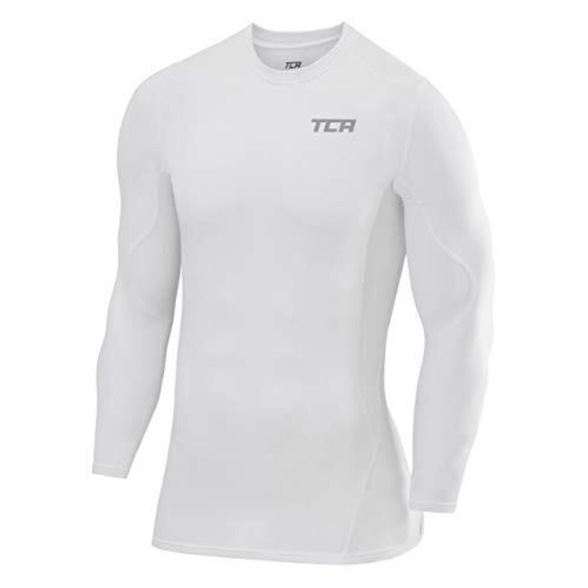 Boys' Super Thermal Compression Top - Pro White 1/5