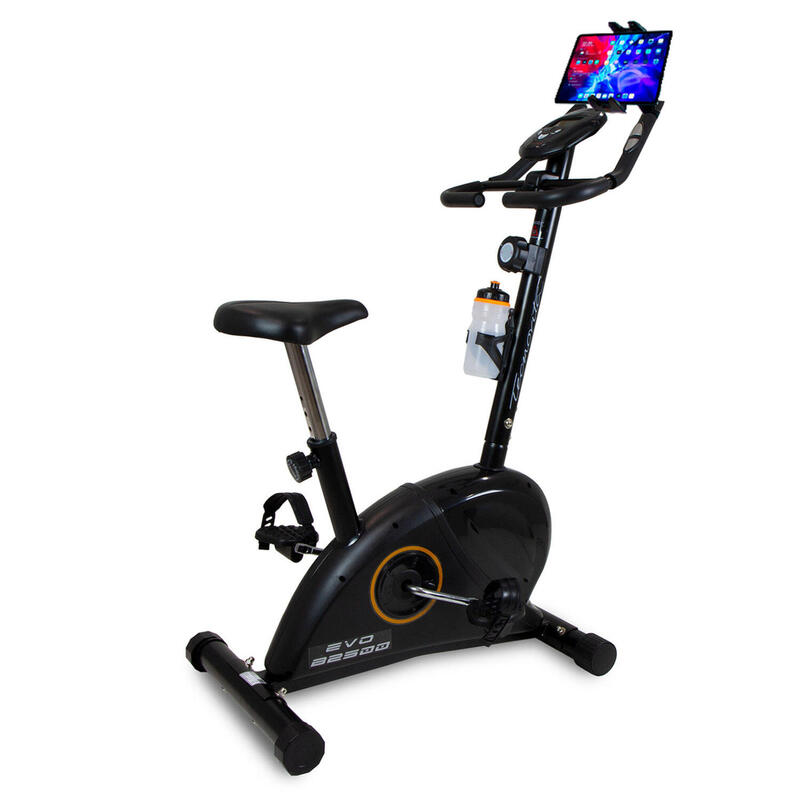 Tecnovita Bicicleta Estática Plegable Con Respaldo Backfit + Soporte Tablet/smartphone,  Multicolor