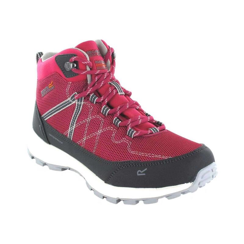 Scarponcini Da Passeggio Donna Regatta Samaris Lite Rosa Ciliegia Briar Grey