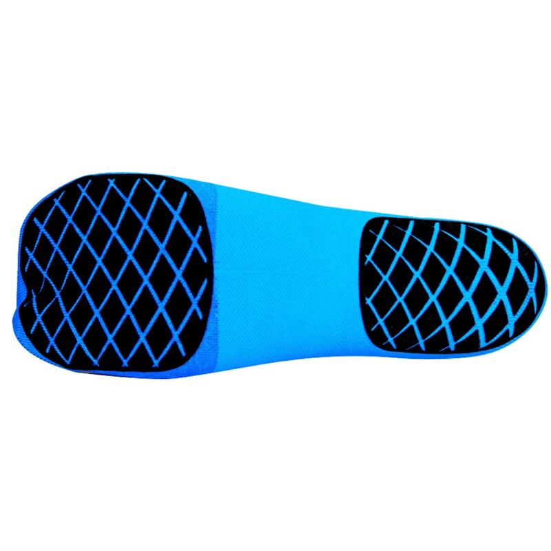 Chaussettes natation adulte piscine antidérapantes antibactérien bleu clair